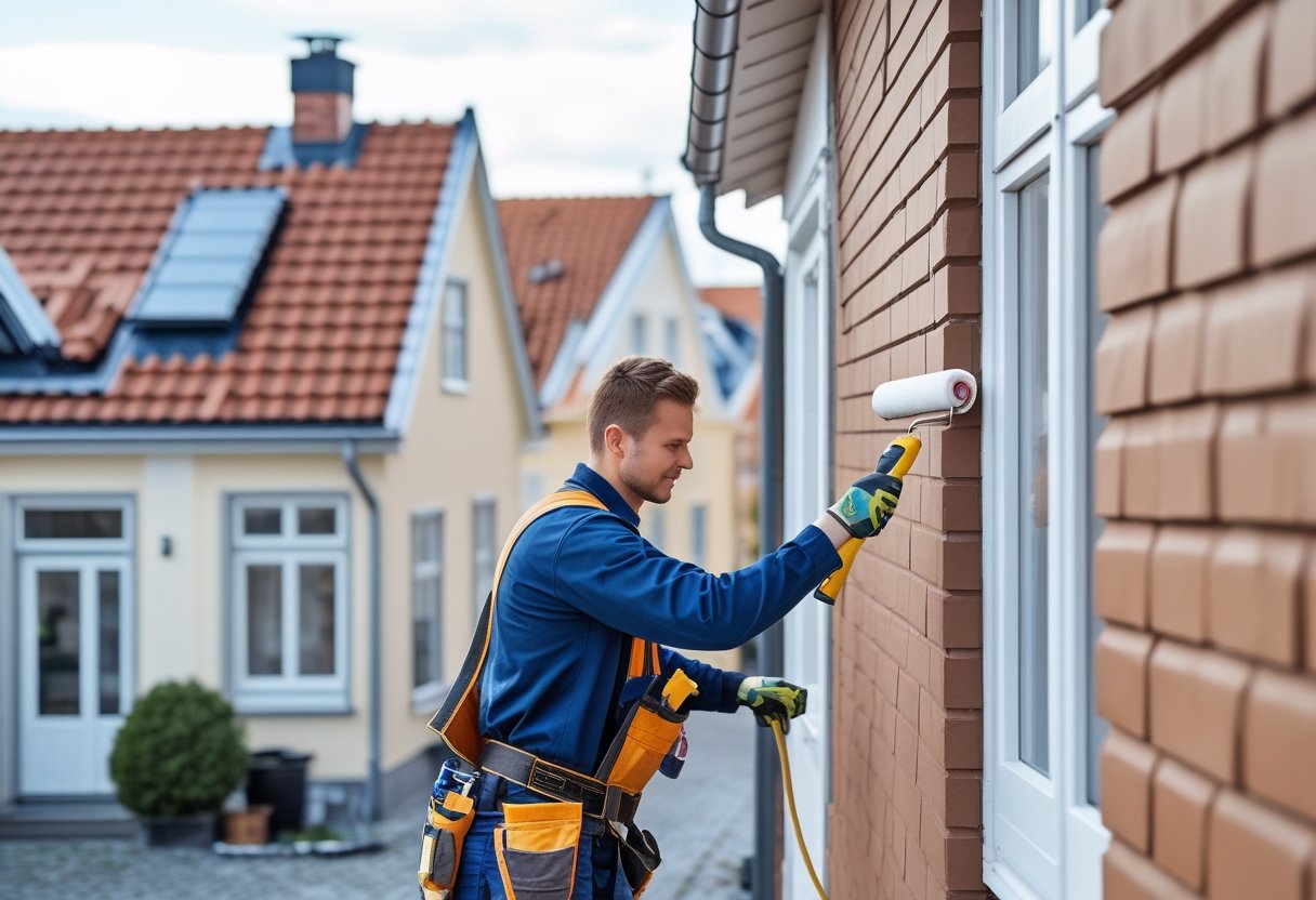 Sådan får du et nyt tag i Ribe og en flot malerbehandling i Ringkobing